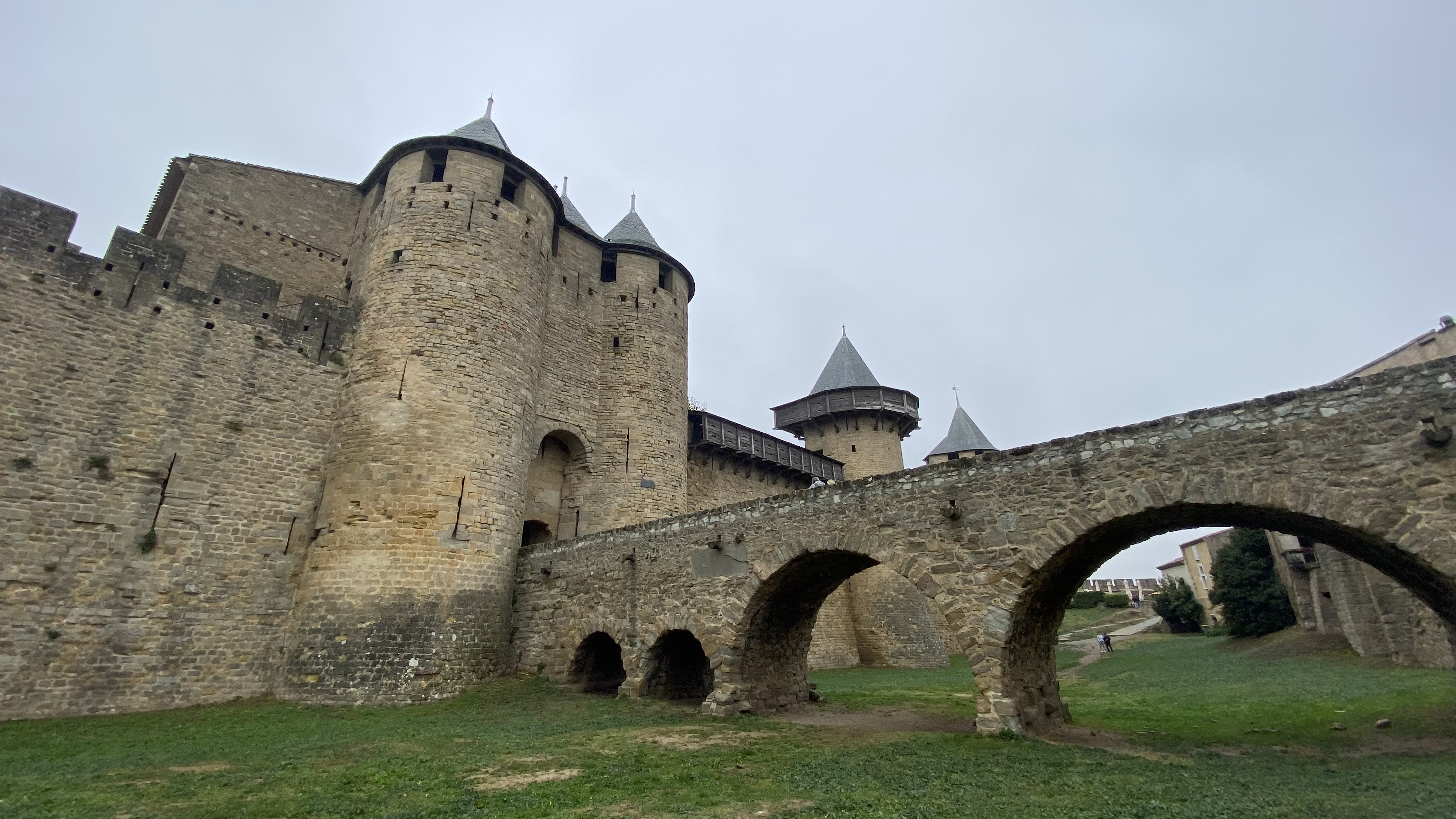 The medieval town of Carcassone