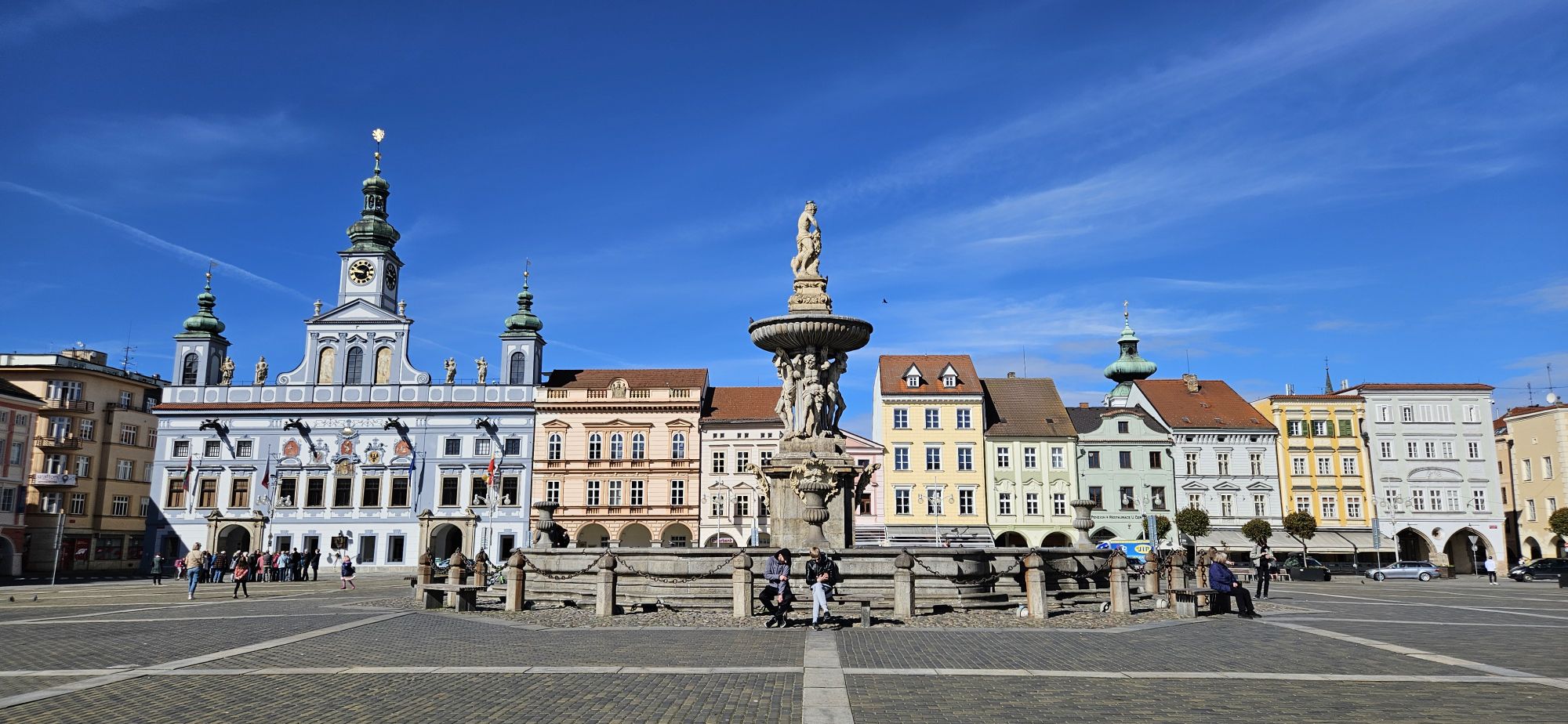 Old Town Square in České Budějovice
