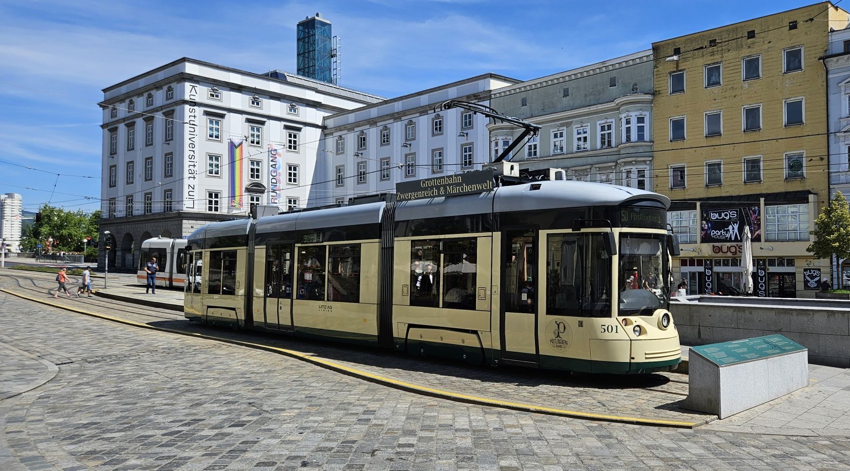 Hauptplatz in Linz, Austria